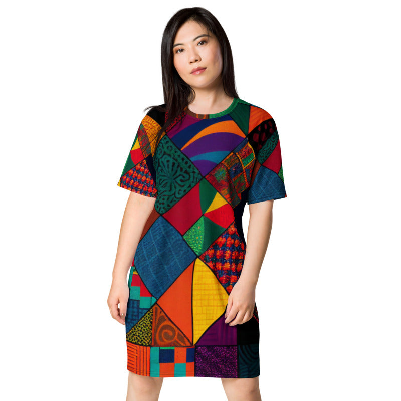 African Print Dress Shop African Print Shop T shirt dress Alseams