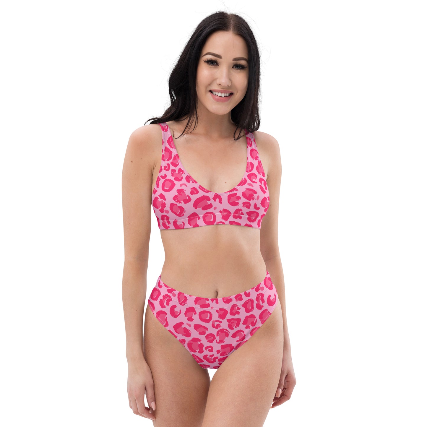 Ivy Print Recycled high-waisted bikini