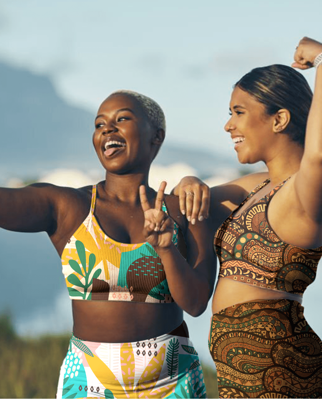 Buy Vibrant African Prints Athleisure Wear Online 