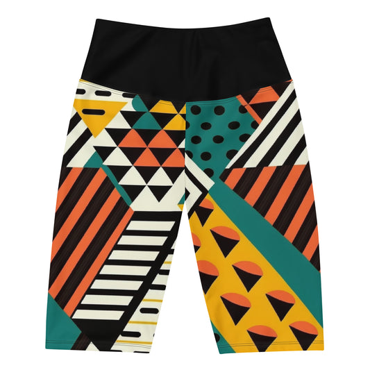 Leopard Print Activewear Shorts