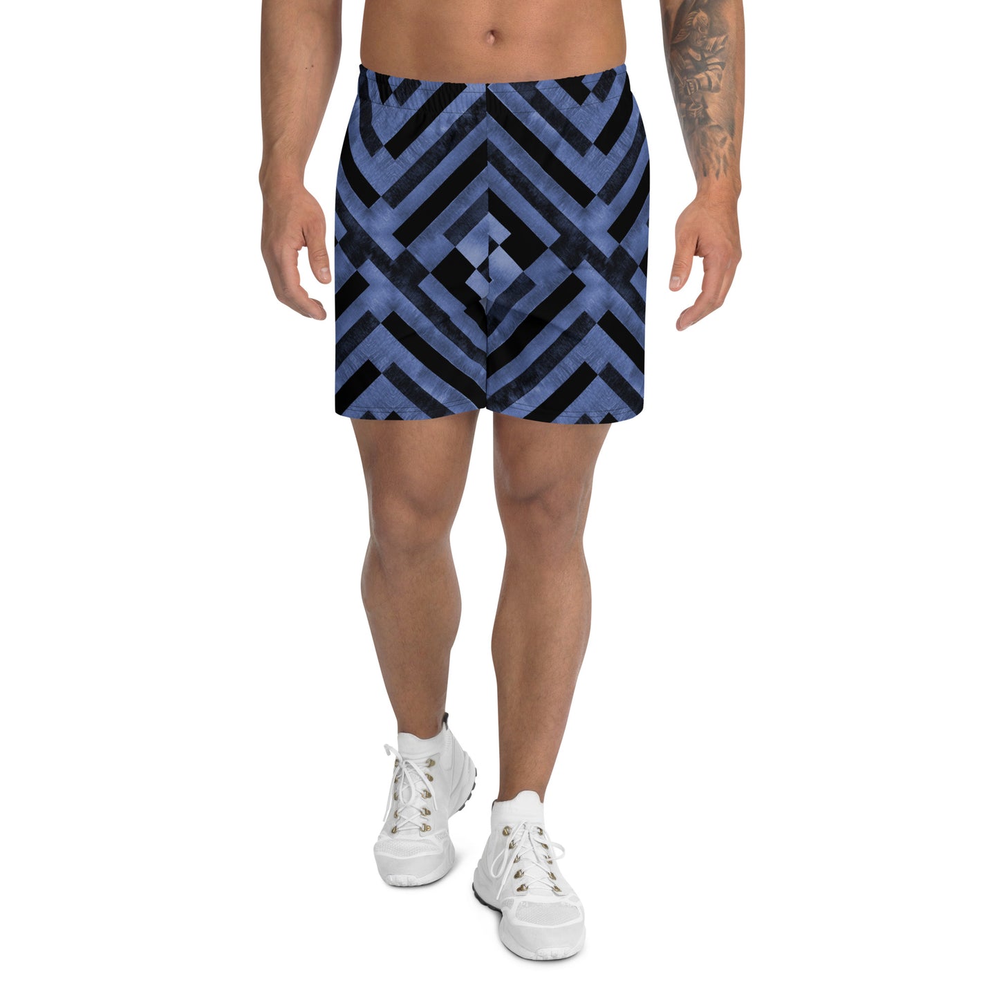 Indigo Mens Athletic Shorts