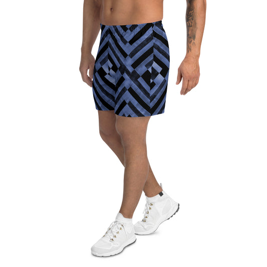 Indigo Mens Athletic Shorts