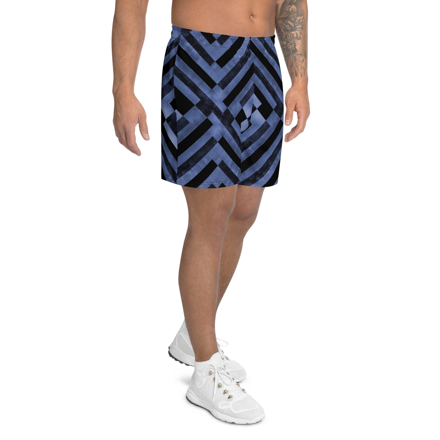 Indigo Mens Athletic Shorts