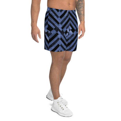Indigo Mens Athletic Shorts