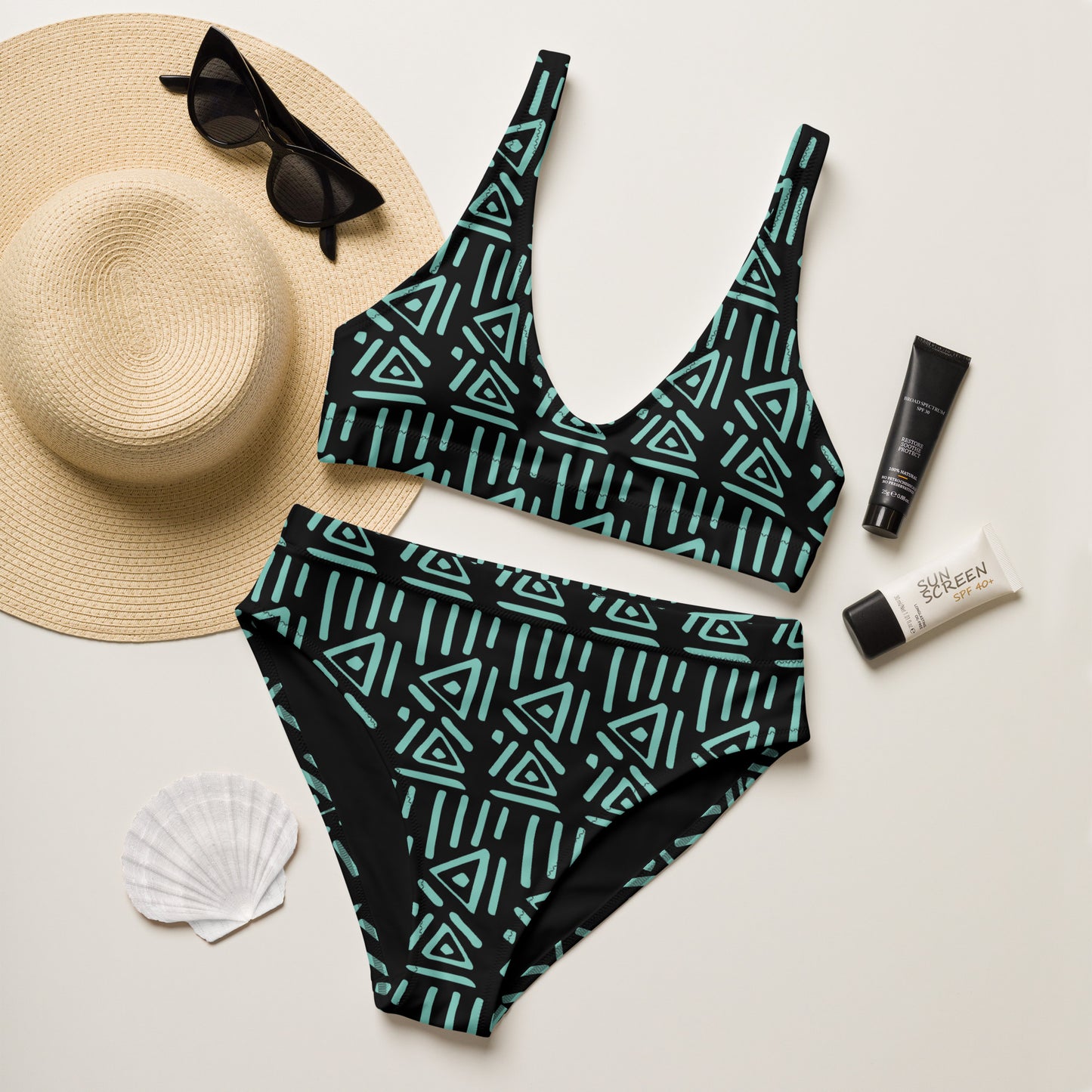 Akin Women Recycled High-waisted Bikini