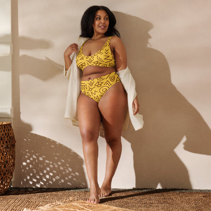 Cheka Women Recycled High-Waist Bikini