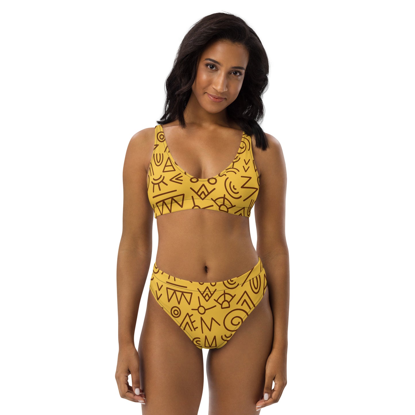 Cheka Women Recycled High-Waist Bikini