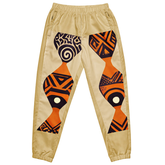 Brown Diamonds African Printed Unisex Track Pants Casual Fashion